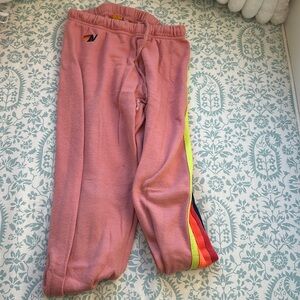 aviator nation sweatpants size XS